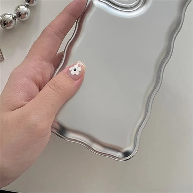 For iPhone 13 Case Camera Lens Protection Airbag Phone Cover with Chain