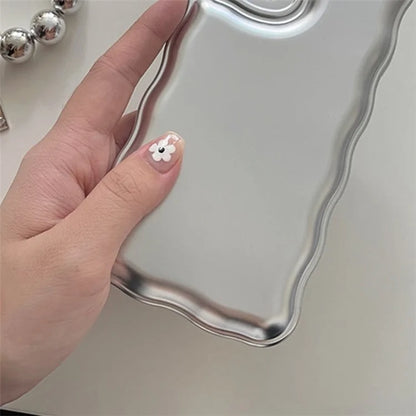 For iPhone 13 Case Camera Lens Protection Airbag Phone Cover with Chain