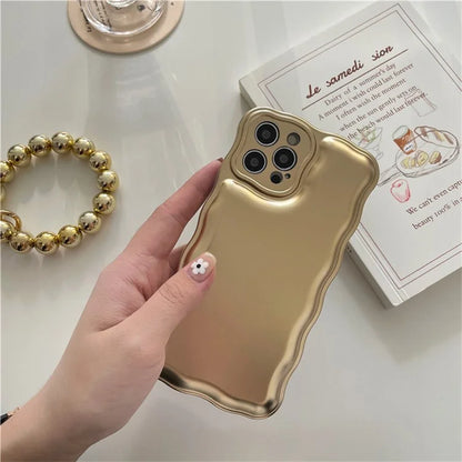 For iPhone 14 Pro Max Case TPU Airbag Anti-Drop Phone Cover with Wrist Chain