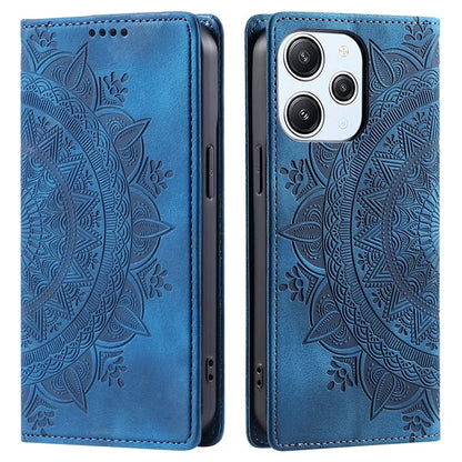 For Xiaomi Redmi 12 5G (Global) / Redmi 12 4G / Poco M6 Pro 5G Case Magnetic Closing Leather Cell Phone Cover