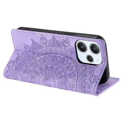 For Xiaomi Redmi 12 5G (Global) / Redmi 12 4G / Poco M6 Pro 5G Case Magnetic Closing Leather Cell Phone Cover