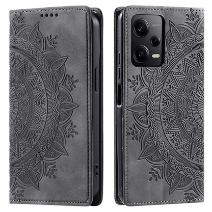 For Xiaomi Redmi Note 12 Pro 5G /  Poco X5 Pro 5G / Redmi Note 12 Pro Speed 5G Case PU Leather Imprinted Wallet Stand Phone Cover