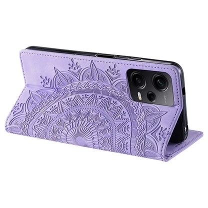 For Xiaomi Redmi Note 12 Pro 5G /  Poco X5 Pro 5G / Redmi Note 12 Pro Speed 5G Case PU Leather Imprinted Wallet Stand Phone Cover