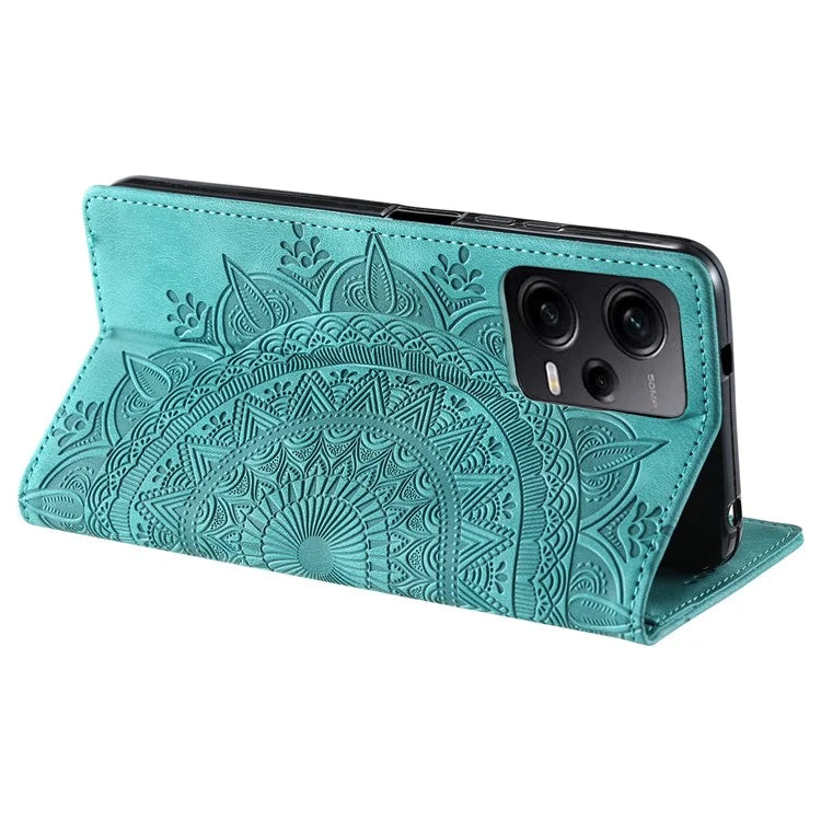 For Xiaomi Redmi Note 12 Pro 5G /  Poco X5 Pro 5G / Redmi Note 12 Pro Speed 5G Case PU Leather Imprinted Wallet Stand Phone Cover