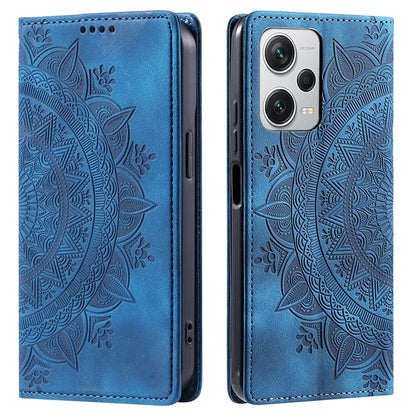 For Xiaomi Redmi Note 12 Pro+ 5G Case Imprinted Mandala Flower Scratch-resistant Phone Protector