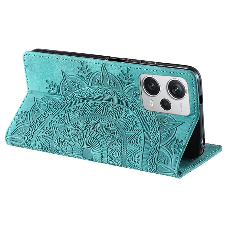 For Xiaomi Redmi Note 12 Pro+ 5G Case Imprinted Mandala Flower Scratch-resistant Phone Protector