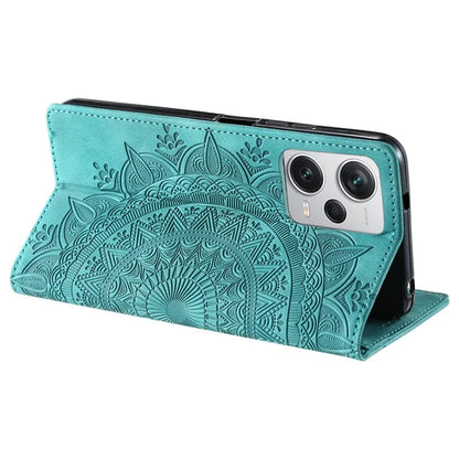 For Xiaomi Redmi Note 12 Pro+ 5G Case Imprinted Mandala Flower Scratch-resistant Phone Protector
