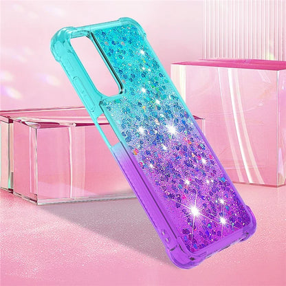 YB Quicksand Series-3 for Samsung Galaxy A05s 4G Case TPU Gradient Liquid Phone Cover