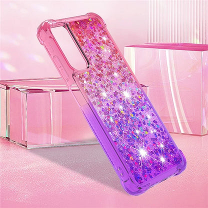 YB Quicksand Series-3 for Samsung Galaxy A05s 4G Case TPU Gradient Liquid Phone Cover