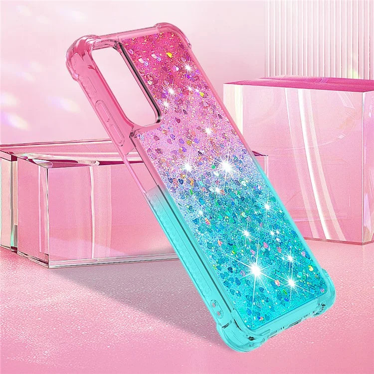 YB Quicksand Series-3 for Samsung Galaxy A05s 4G Case TPU Gradient Liquid Phone Cover