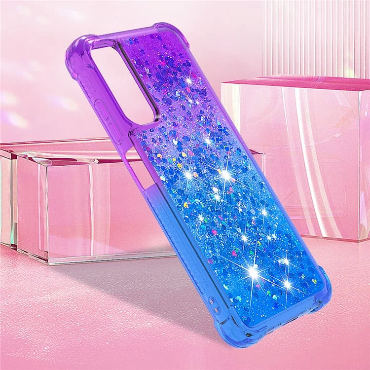 YB Quicksand Series-3 for Samsung Galaxy A05s 4G Case TPU Gradient Liquid Phone Cover