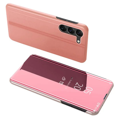 For Samsung Galaxy S24+ Case View Window Leather Stand Phone Cover