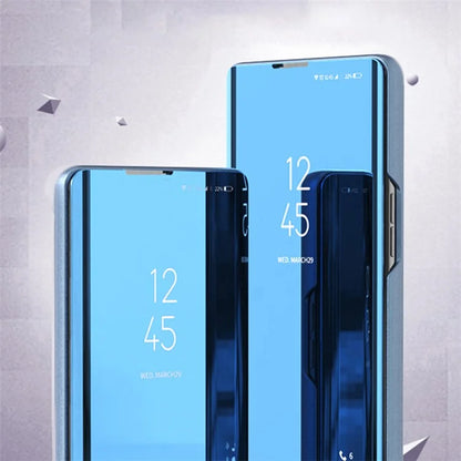 For Samsung Galaxy S24+ Case View Window Leather Stand Phone Cover