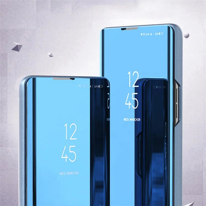 For Samsung Galaxy S24 Ultra Case Scratch-resistant View Window PU Leather Mobile Phone Cover
