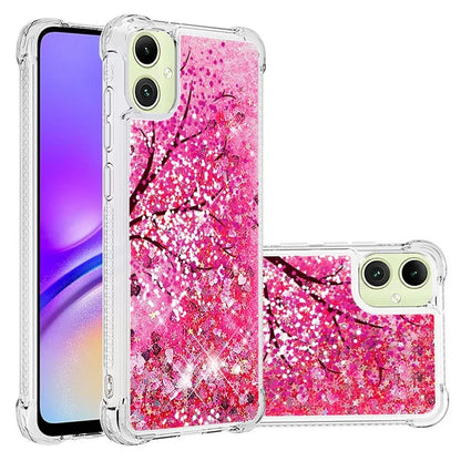 YB Quicksand Series-2 for Samsung Galaxy A05 4G Case Glitter Floating Liquid TPU Protective Mobile Phone Cover