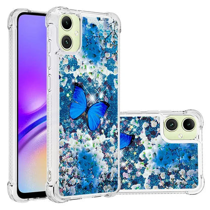 YB Quicksand Series-2 for Samsung Galaxy A05 4G Case Glitter Floating Liquid TPU Protective Mobile Phone Cover