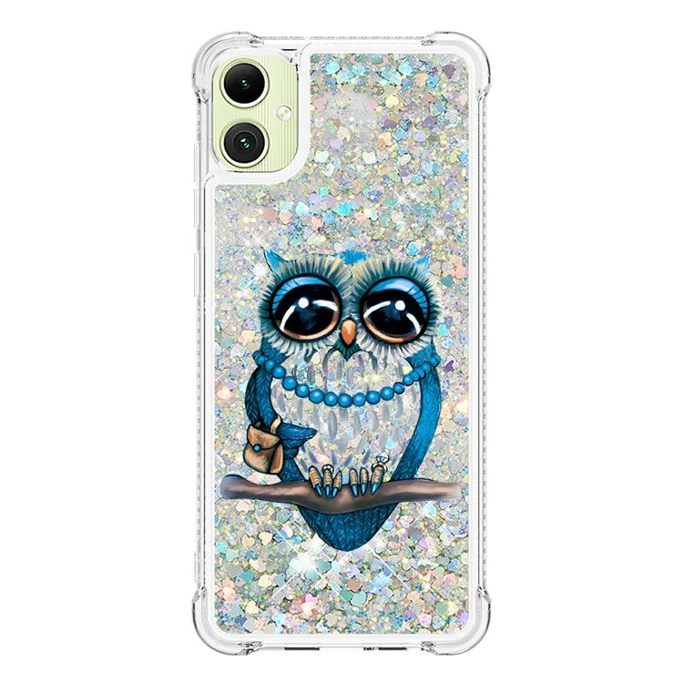 YB Quicksand Series-2 for Samsung Galaxy A05 4G Case Glitter Floating Liquid TPU Protective Mobile Phone Cover