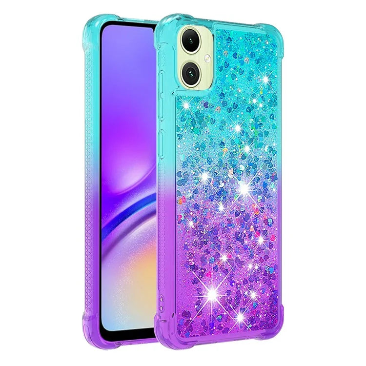 YB Quicksand Series-3 for Samsung Galaxy A05 4G Case Anti-drop TPU Gradient Liquid Cellphone Cover
