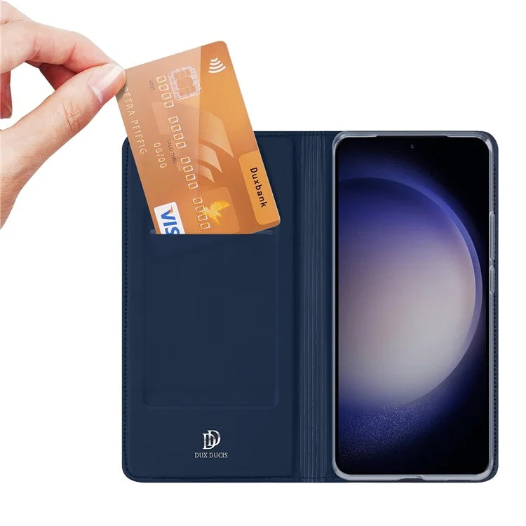 DUX DUCIS Skin Pro Series For Samsung Galaxy S24+ Case Card Holder Leather Cover