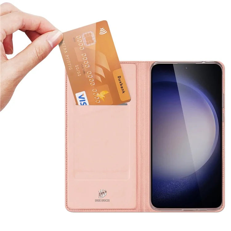 DUX DUCIS Skin Pro Series For Samsung Galaxy S24+ Case Card Holder Leather Cover