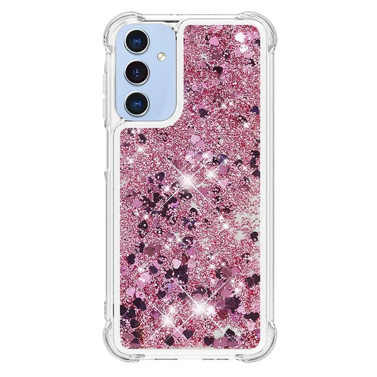 YB Quicksand Series-1 for Samsung Galaxy A15 5G Case Liquid TPU Anti-scratch Phone Back Shell