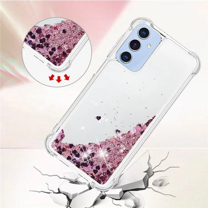 YB Quicksand Series-1 for Samsung Galaxy A15 5G Case Liquid TPU Anti-scratch Phone Back Shell