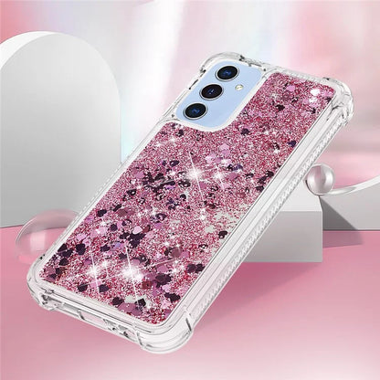YB Quicksand Series-1 for Samsung Galaxy A15 5G Case Liquid TPU Anti-scratch Phone Back Shell