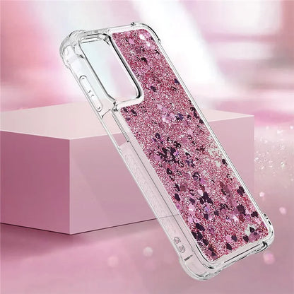 YB Quicksand Series-1 for Samsung Galaxy A15 5G Case Liquid TPU Anti-scratch Phone Back Shell