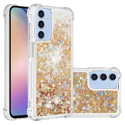 YB Quicksand Series-1 for Samsung Galaxy A15 5G Case Liquid TPU Anti-scratch Phone Back Shell