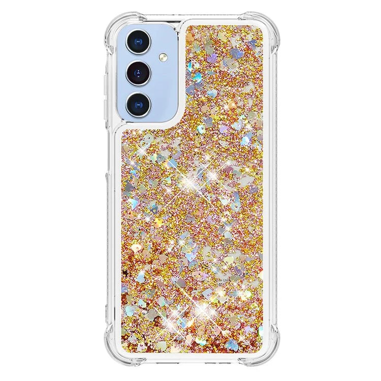 YB Quicksand Series-1 for Samsung Galaxy A15 5G Case Liquid TPU Anti-scratch Phone Back Shell