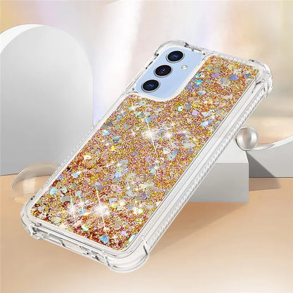 YB Quicksand Series-1 for Samsung Galaxy A15 5G Case Liquid TPU Anti-scratch Phone Back Shell