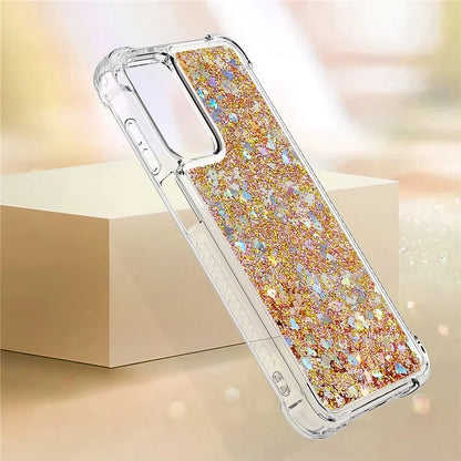 YB Quicksand Series-1 for Samsung Galaxy A15 5G Case Liquid TPU Anti-scratch Phone Back Shell
