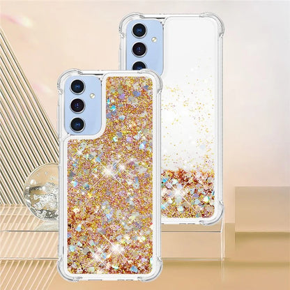 YB Quicksand Series-1 for Samsung Galaxy A15 5G Case Liquid TPU Anti-scratch Phone Back Shell