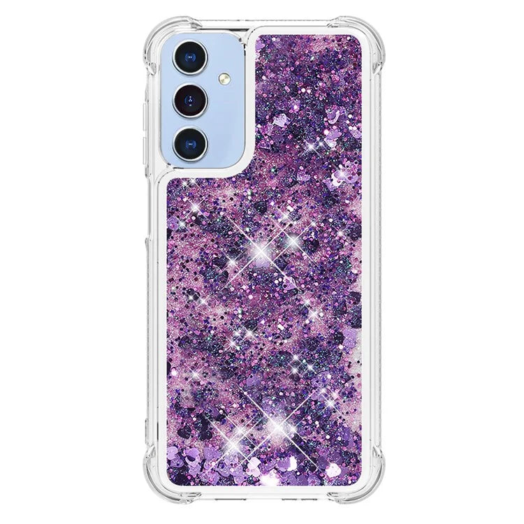 YB Quicksand Series-1 for Samsung Galaxy A15 5G Case Liquid TPU Anti-scratch Phone Back Shell