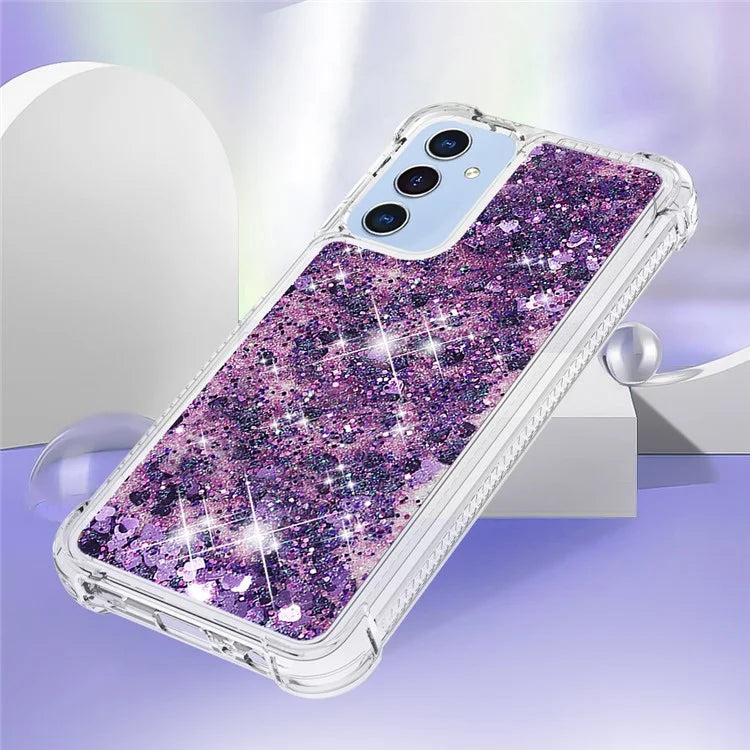YB Quicksand Series-1 for Samsung Galaxy A15 5G Case Liquid TPU Anti-scratch Phone Back Shell