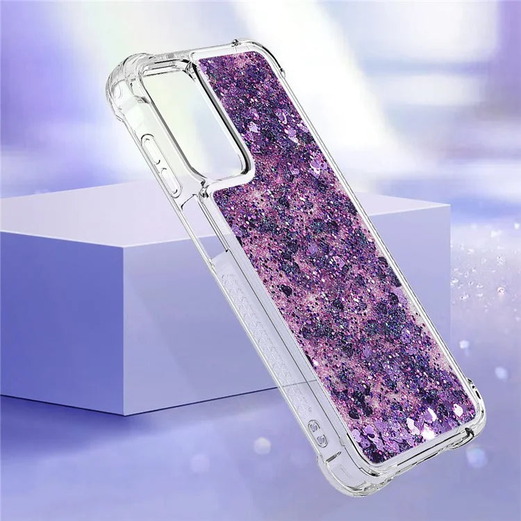 YB Quicksand Series-1 for Samsung Galaxy A15 5G Case Liquid TPU Anti-scratch Phone Back Shell
