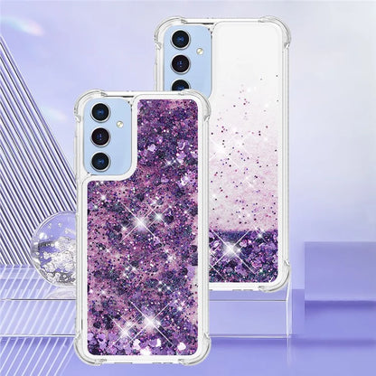 YB Quicksand Series-1 for Samsung Galaxy A15 5G Case Liquid TPU Anti-scratch Phone Back Shell