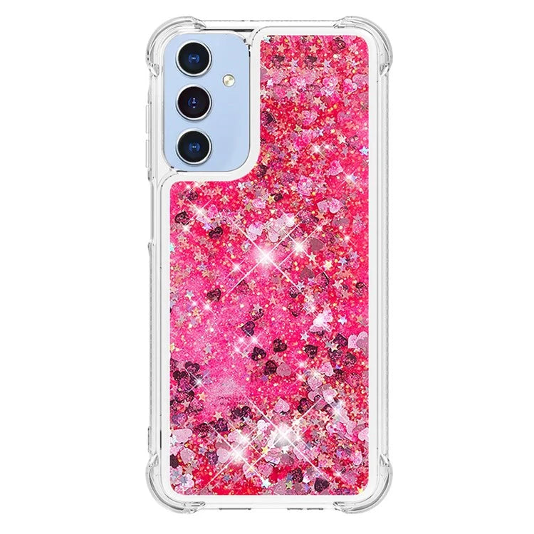 YB Quicksand Series-1 for Samsung Galaxy A15 5G Case Liquid TPU Anti-scratch Phone Back Shell