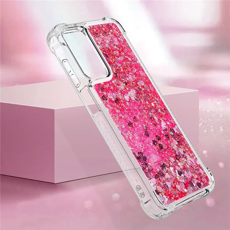 YB Quicksand Series-1 for Samsung Galaxy A15 5G Case Liquid TPU Anti-scratch Phone Back Shell