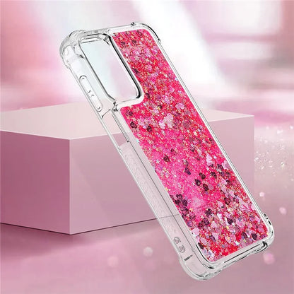 YB Quicksand Series-1 for Samsung Galaxy A15 5G Case Liquid TPU Anti-scratch Phone Back Shell