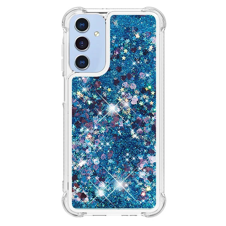 YB Quicksand Series-1 for Samsung Galaxy A15 5G Case Liquid TPU Anti-scratch Phone Back Shell