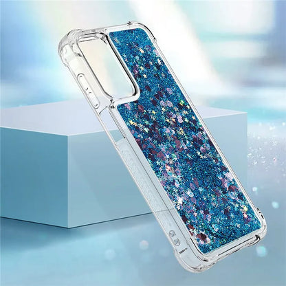 YB Quicksand Series-1 for Samsung Galaxy A15 5G Case Liquid TPU Anti-scratch Phone Back Shell