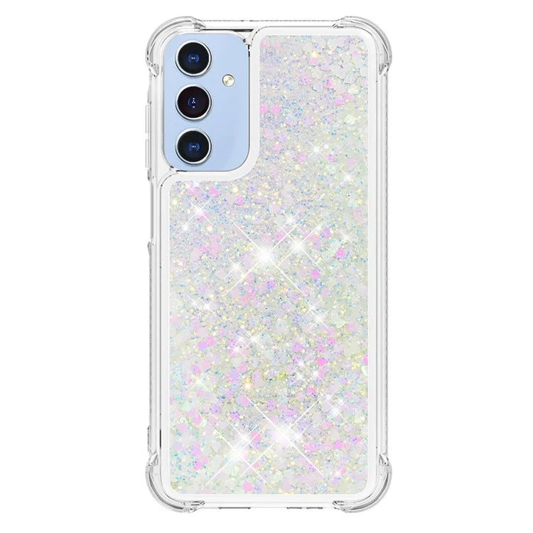 YB Quicksand Series-1 for Samsung Galaxy A15 5G Case Liquid TPU Anti-scratch Phone Back Shell