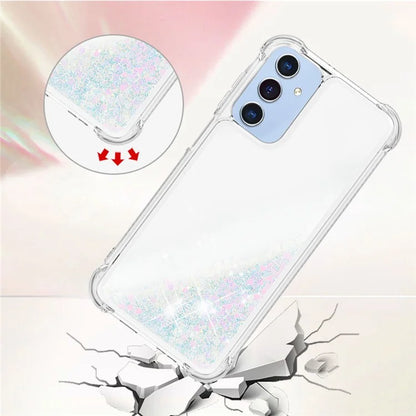 YB Quicksand Series-1 for Samsung Galaxy A15 5G Case Liquid TPU Anti-scratch Phone Back Shell