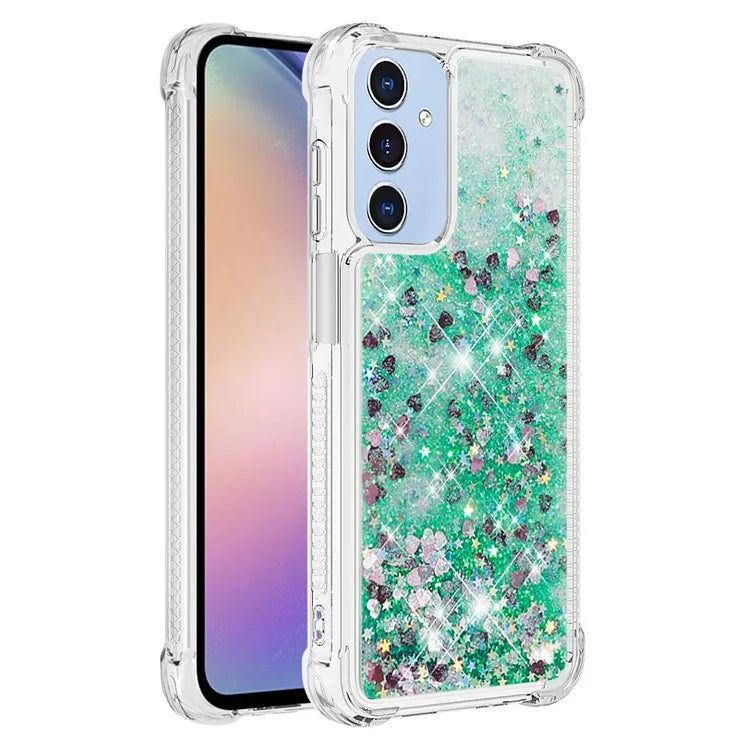YB Quicksand Series-1 for Samsung Galaxy A15 5G Case Liquid TPU Anti-scratch Phone Back Shell