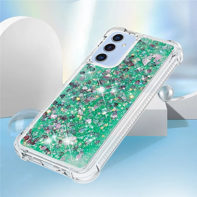 YB Quicksand Series-1 for Samsung Galaxy A15 5G Case Liquid TPU Anti-scratch Phone Back Shell