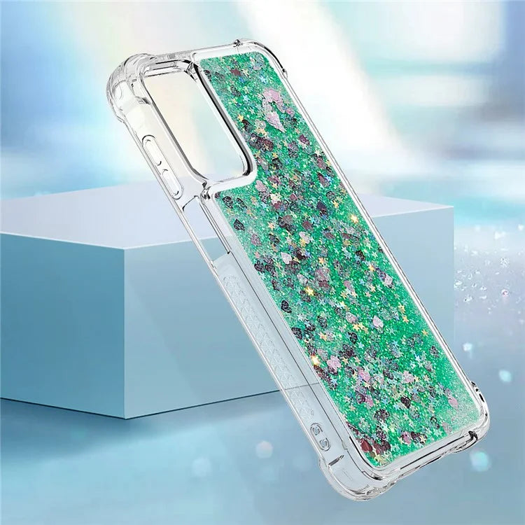 YB Quicksand Series-1 for Samsung Galaxy A15 5G Case Liquid TPU Anti-scratch Phone Back Shell