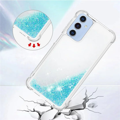 YB Quicksand Series-1 for Samsung Galaxy A15 5G Case Liquid TPU Anti-scratch Phone Back Shell