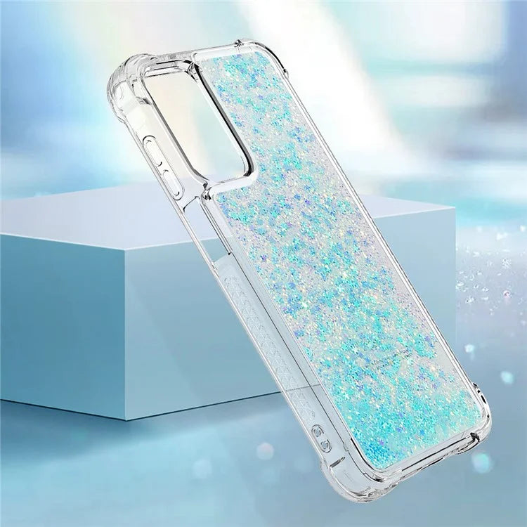 YB Quicksand Series-1 for Samsung Galaxy A15 5G Case Liquid TPU Anti-scratch Phone Back Shell