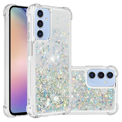 YB Quicksand Series-1 for Samsung Galaxy A15 5G Case Liquid TPU Anti-scratch Phone Back Shell
